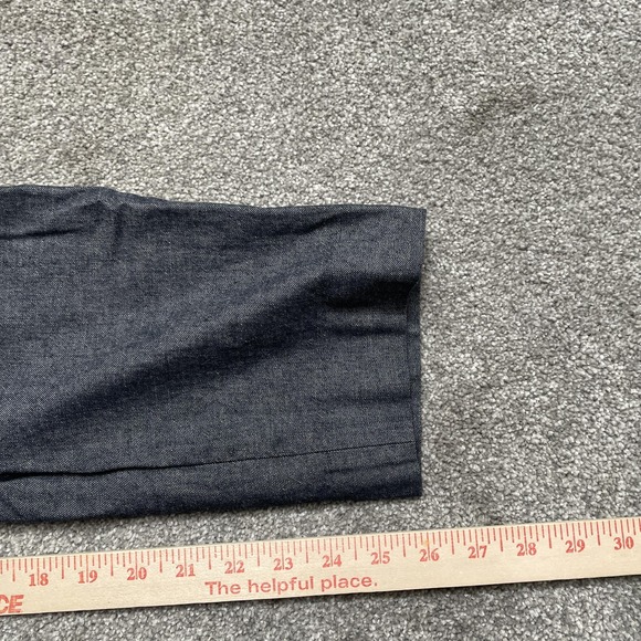 Banana Republic Pants Womens 10 Blue Sloan Mid-Rise Stretch Tapered Ankle Work - Picture 7 of 9
